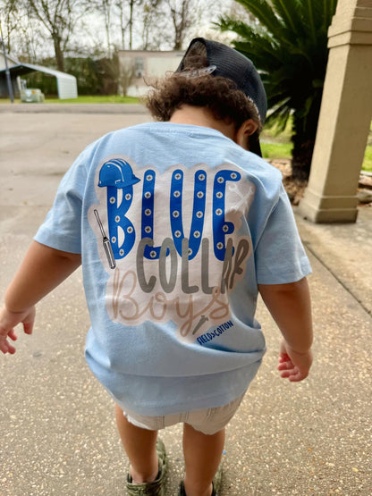 BLUE COLLAR BOYS (HARD HAT) T-SHIRT