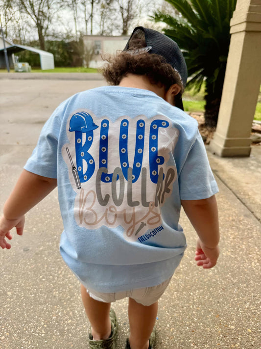 BLUE COLLAR BOYS (HARD HAT) T-SHIRT