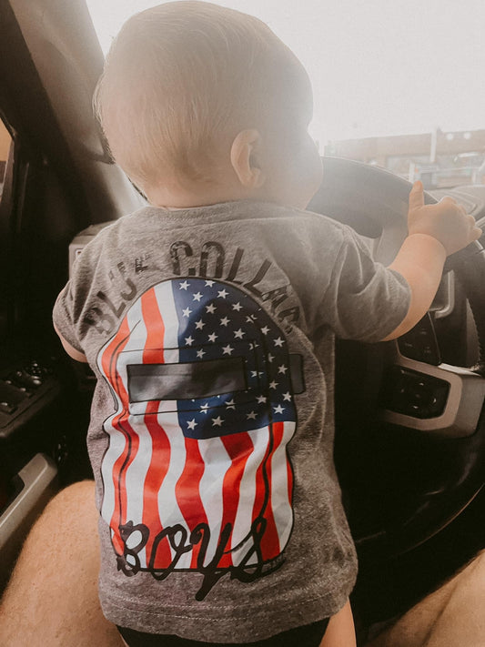BLUE COLLAR BOYS (WELDER) T-SHIRT