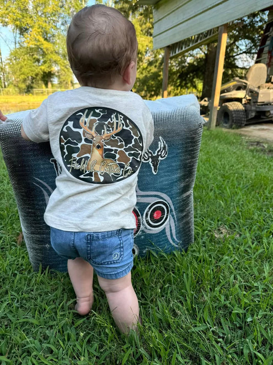CAMO DEER CIRCLE T-SHIRT