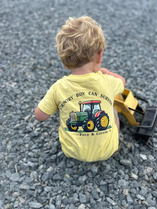 COUNTRY BOY CAN SURVIVE (TRACTOR) T-SHIRT