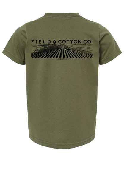 CROP ROWS T-SHIRT
