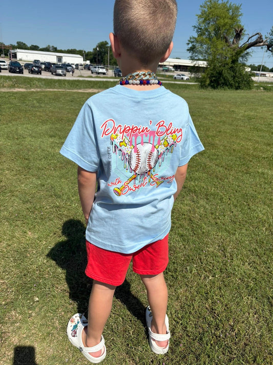 DRIPPIN' BLING BASEBALL T-SHIRT