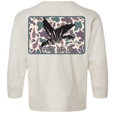 DUCK WITH CATTAILS T-SHIRT