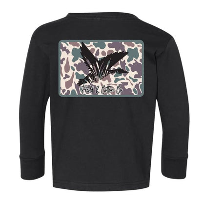 DUCK WITH CATTAILS T-SHIRT
