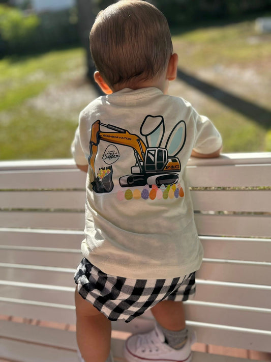 EGGSCAVATOR EASTER T-SHIRT