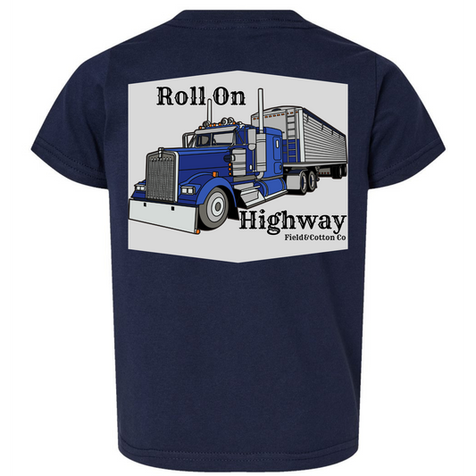 Roll On Highway ( Blue Truck)