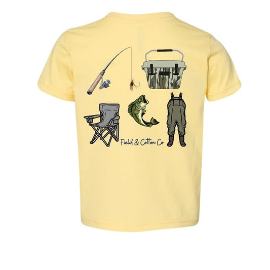 FISHING COLLAGE T-SHIRT