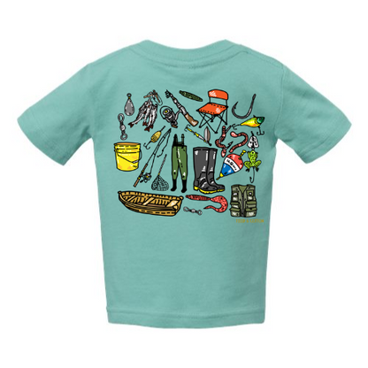 FISHING JUMBLE T-SHIRT