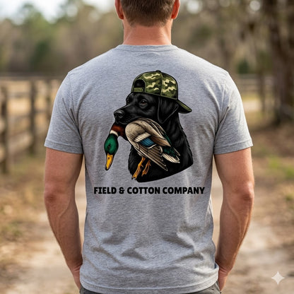 DUDE DOG THE DUCK HUNTER T-SHIRT (ADULT)