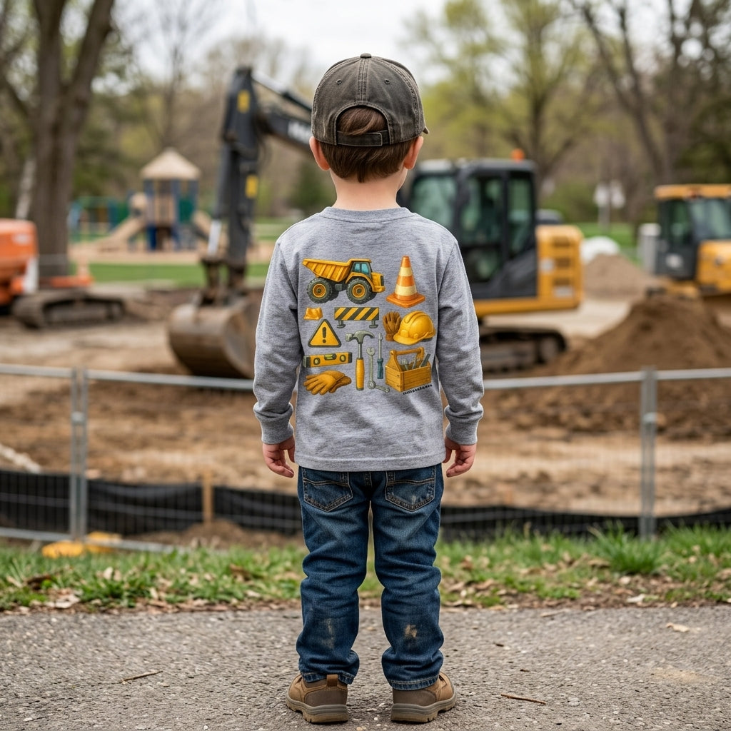 CONSTRUCTION JUMBLE T-SHIRT