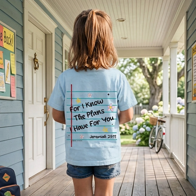 FOR I KNOW THE PLANS T-SHIRT