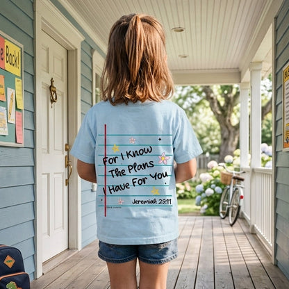FOR I KNOW THE PLANS T-SHIRT
