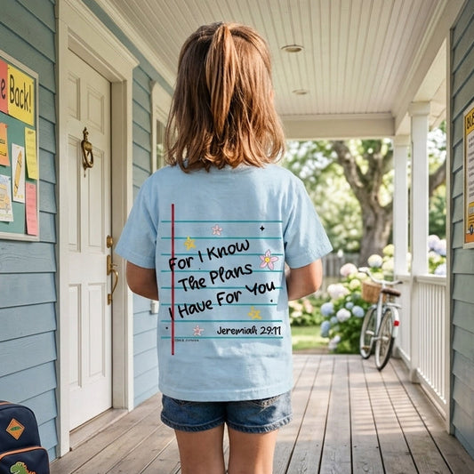 FOR I KNOW THE PLANS T-SHIRT