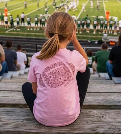 FLORAL FOOTBALL T-SHIRT