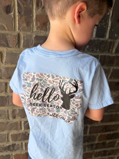HELLO DEER SEASON (SILHOUETTE) T-SHIRT