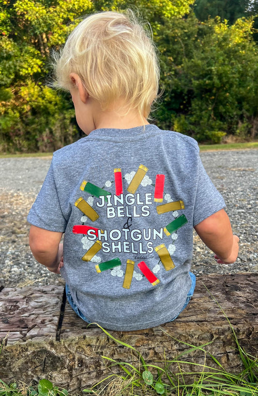 JINGLE BELLS AND SHOTGUN SHELLS T-SHIRT