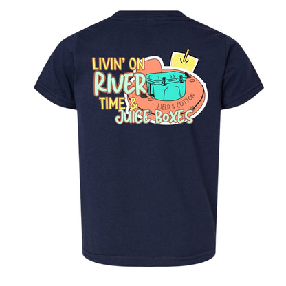 LIVIN' ON RIVER TIME T-SHIRT