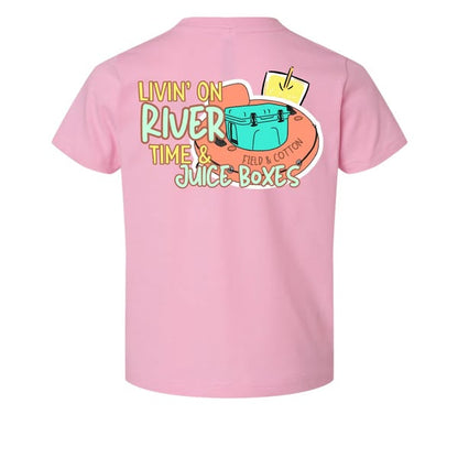 LIVIN' ON RIVER TIME T-SHIRT