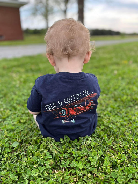 RED AIRPLANE T-SHIRT