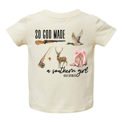 SO GOD MADE A SOUTHERN GIRL T-SHIRT