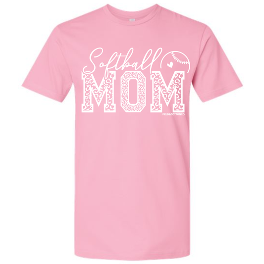 SOFTBALL MOM T-SHIRT (ADULT)