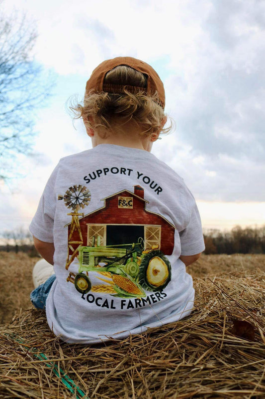 SUPPORT YOUR LOCAL FARMERS T-SHIRT