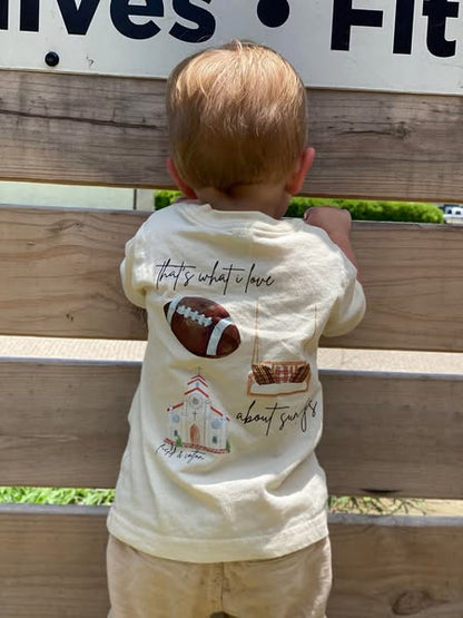 THAT'S WHAT I LOVE ABOUT SUNDAYS T-SHIRT