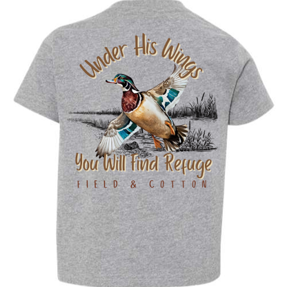 UNDER HIS WINGS T-SHIRT (ADULT)