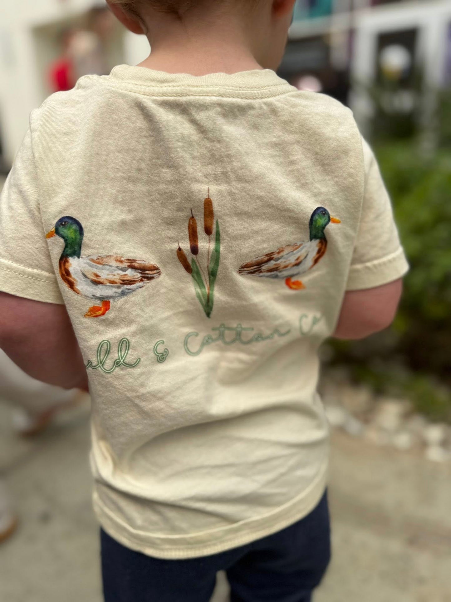 WATERCOLOR MALLARDS T-SHIRT